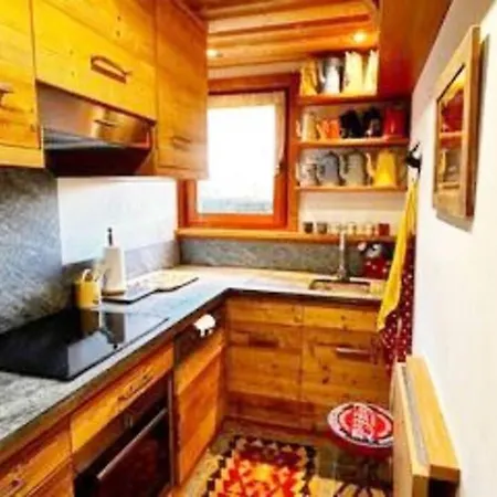 Mignon Cocon Avec Terrasse Face Au Mont Blanc Appartement